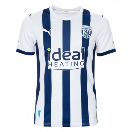 Virallinen pelipaita West Bromwich Albion Koti 2023-24 Lyhythihainen - Miesten